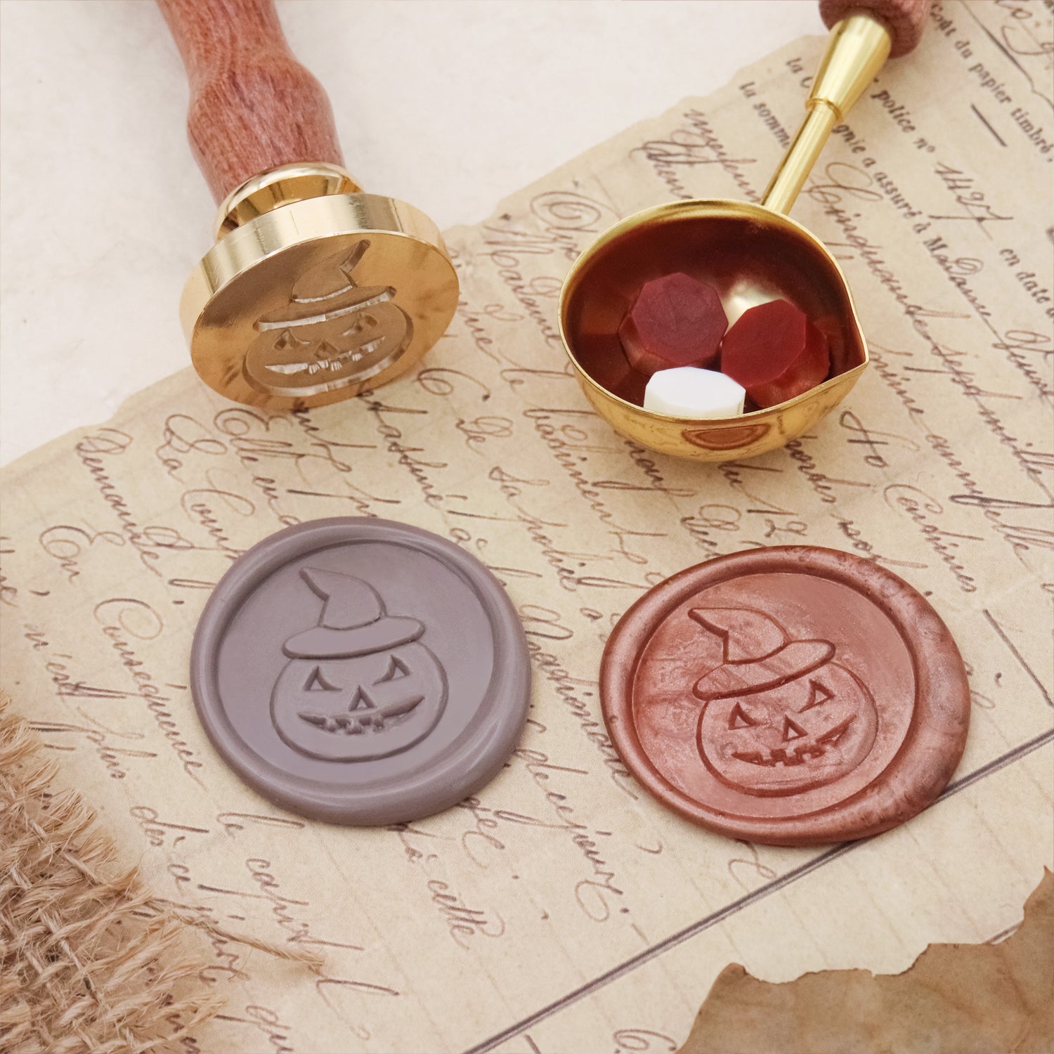 Carimbo de Sinete de Lacre de Halloween Stamprints 4