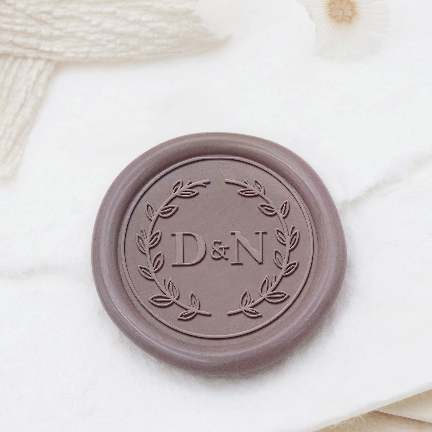 Stamprints Carimbos de Sinete de Lacre Personalizados para Monograma de Casamento 1