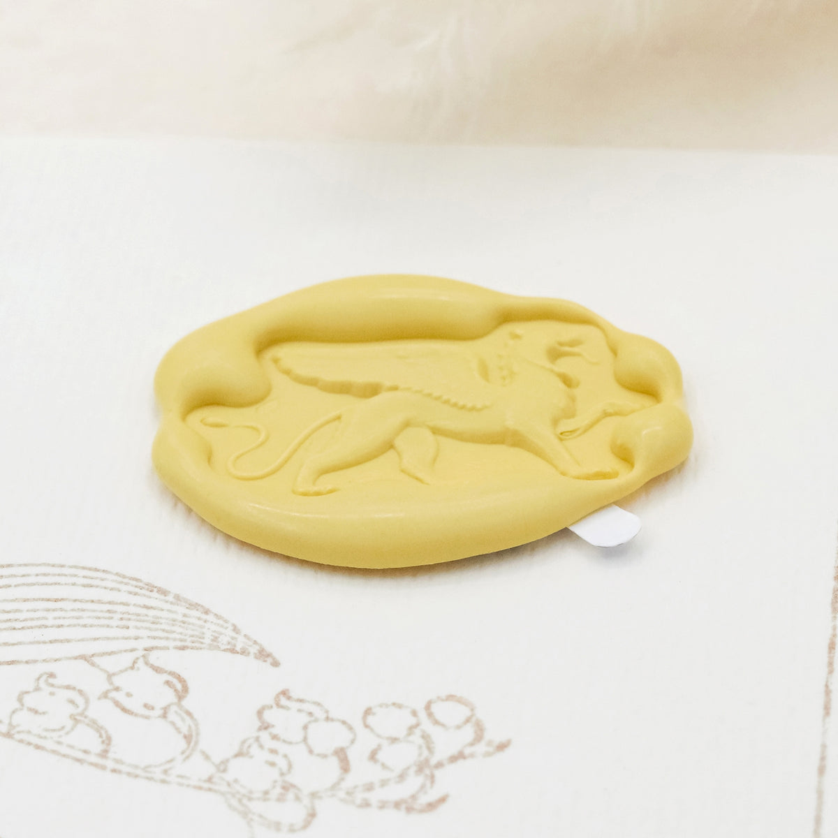 Stamprints Adesivos de Sinete de Lacre Autocolantes com Grifo em Relevo 3D 4