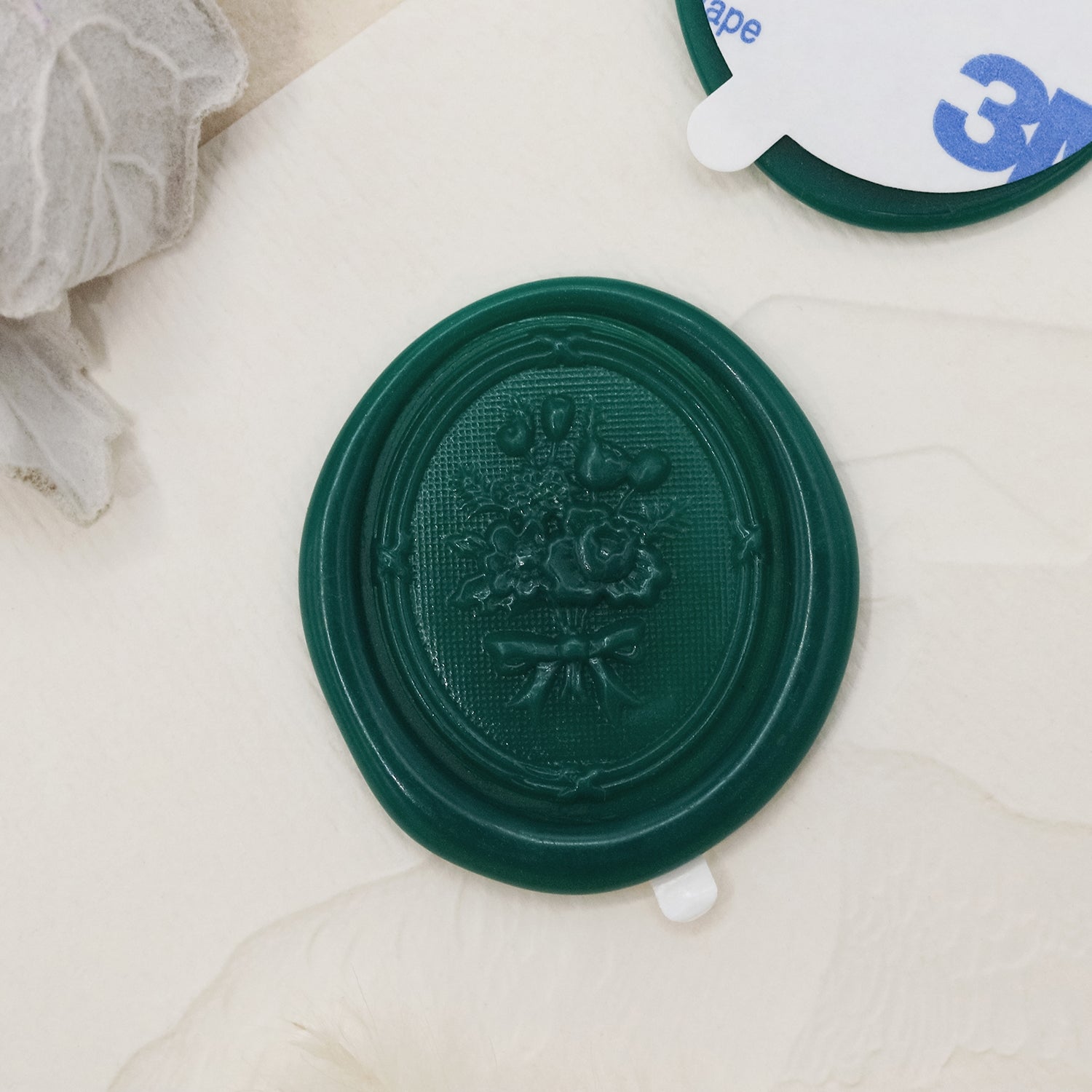 Adesivos de Sinete de Lacre Autocolantes de Bouquet em Relevo 3D Stamprints 1