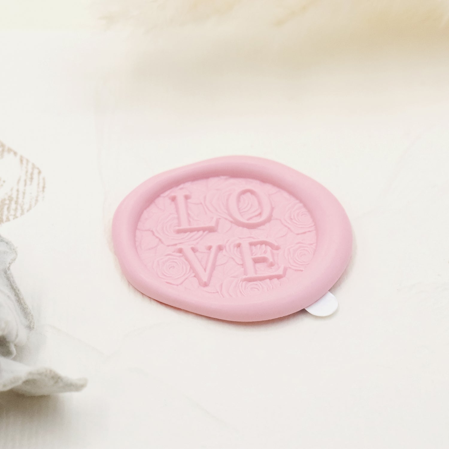 Adesivos de Sinete de Lacre Autocolante Amor Relevo 3D Stamprints 4