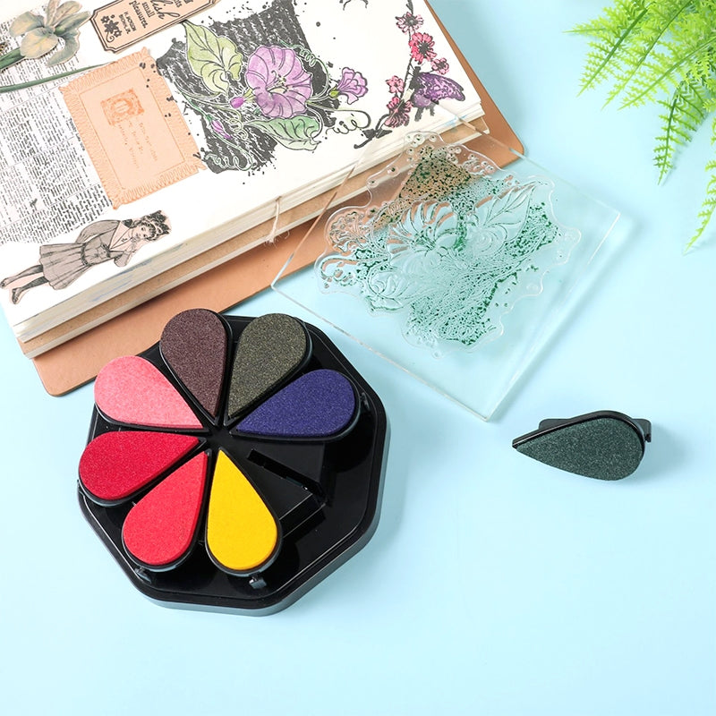 Tamias Almofada de Carimbo Petal Edição Colecção Pérola - Diário - Stamprints 3