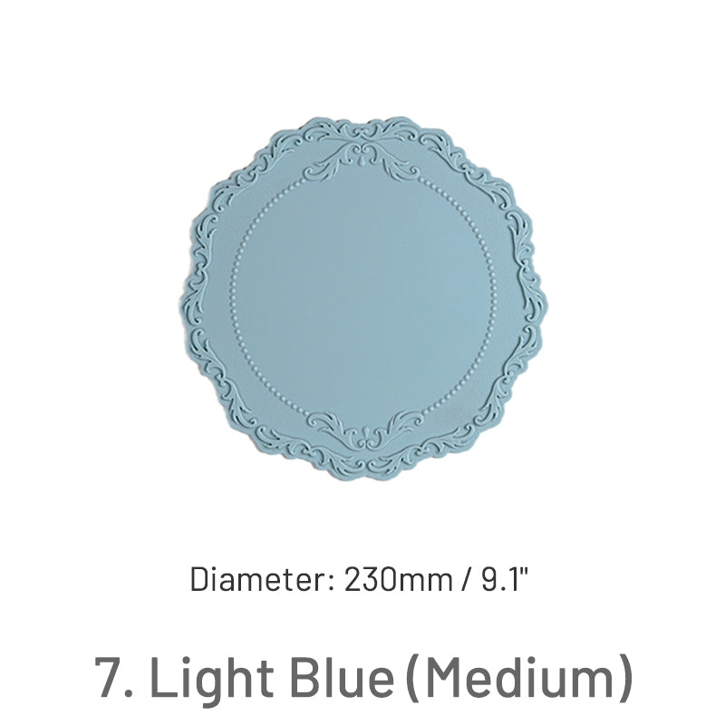 Tapete de Silicone de Sinete de Lacre de Renda Barroca Vintage sku-6