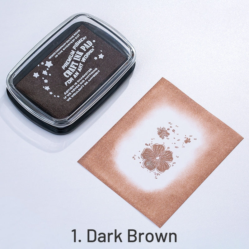 Almofada de Carimbo de Tinta Graffiti Metálica Grande sku-1