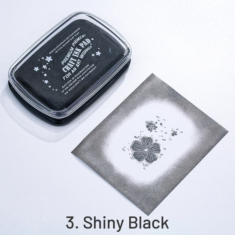 Almofada de Carimbo de Tinta Graffiti Metálica Grande sku-3