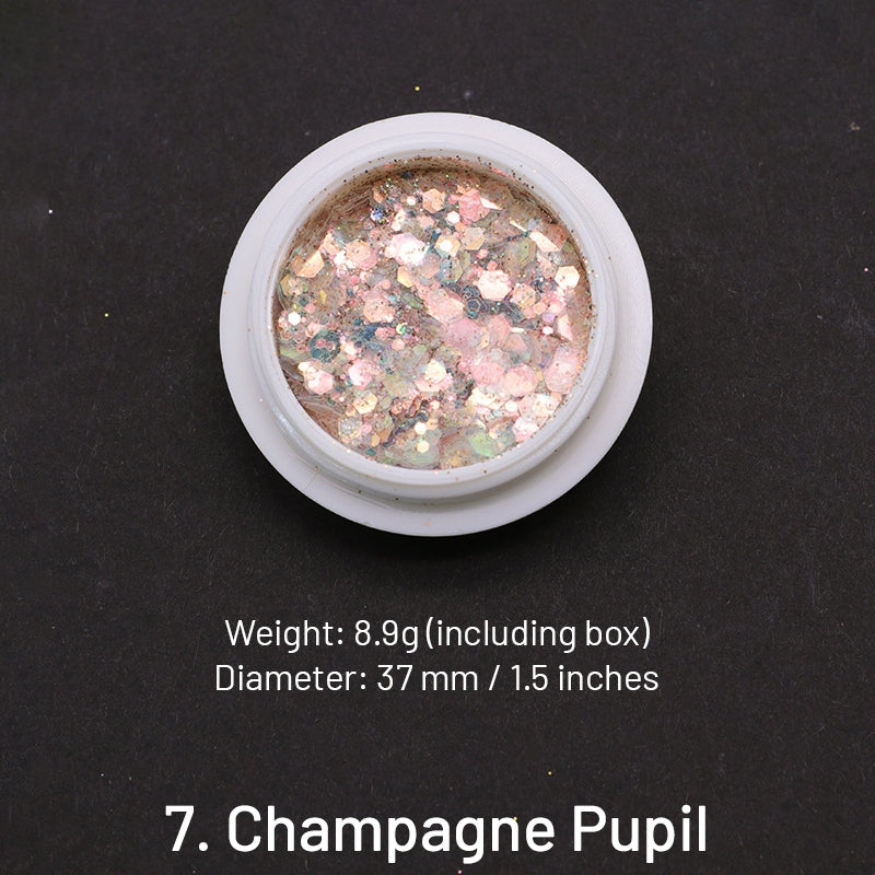 Decoração de Coloração de Sinete de Lacre Pó de Glitter Lantejoulas sku-7