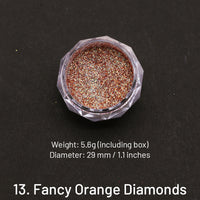 13. Diamantes Cor-de-laranja Requintados