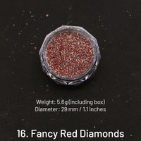 16. Diamantes Vermelhos Elegantes