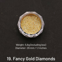 19. Diamantes Dourados Elegantes