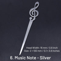 6. Nota Musical - Prateada