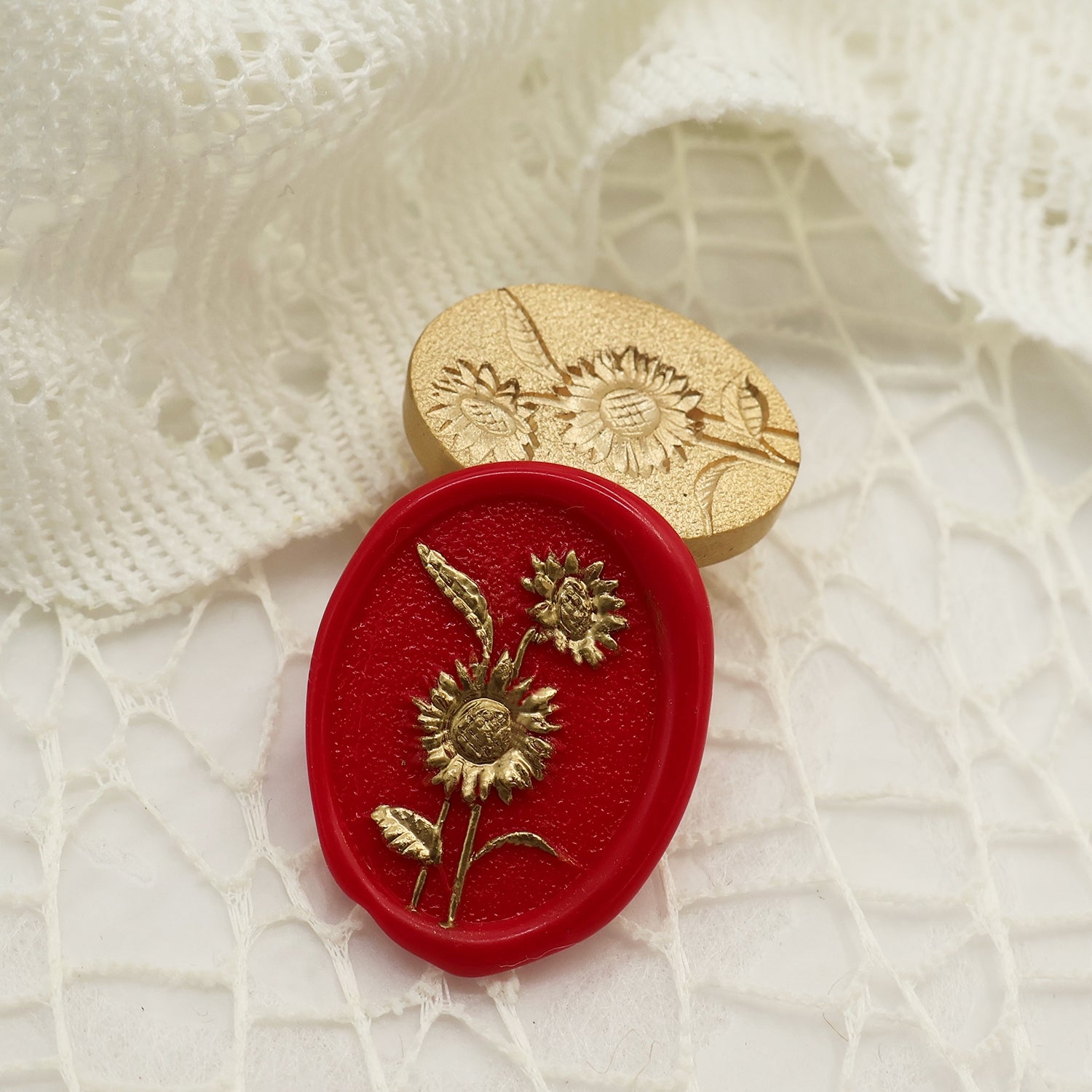 Custom Design Oval Wax Seal Stamp with Your Artwork 7