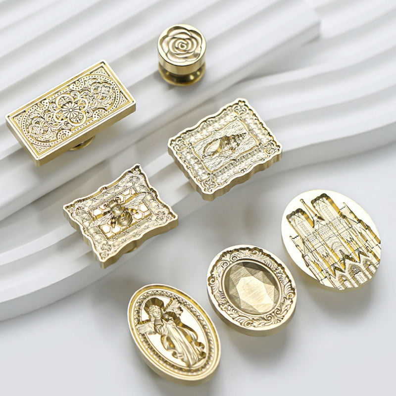3D Relief  Angel Wax Seal Stamp