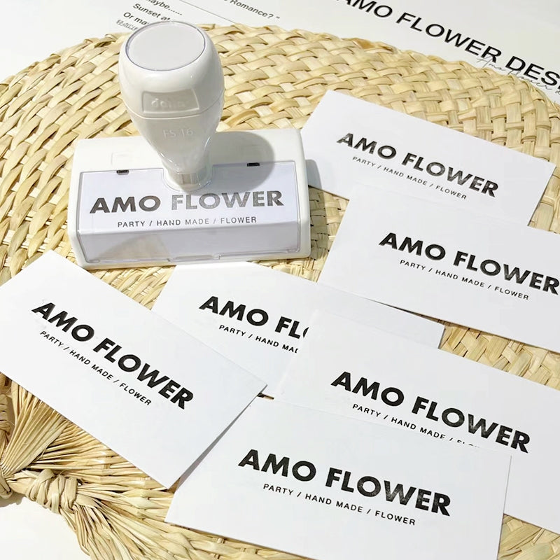 Carimbo Fotossensível Branco de Design Personalizado Com a Sua Arte Self Ink3