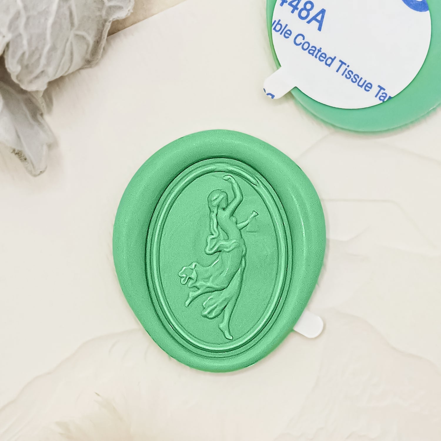 Adesivos de Sinete de Lacre Autocolantes Vénus Relevo 3D 1-3