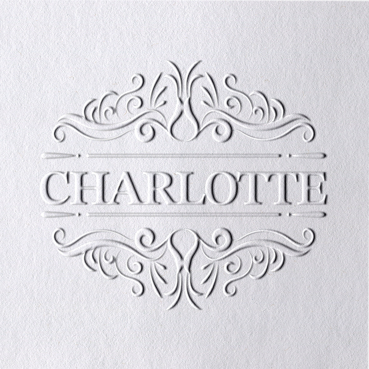 Custom Nature Thorns Name Embosser 101