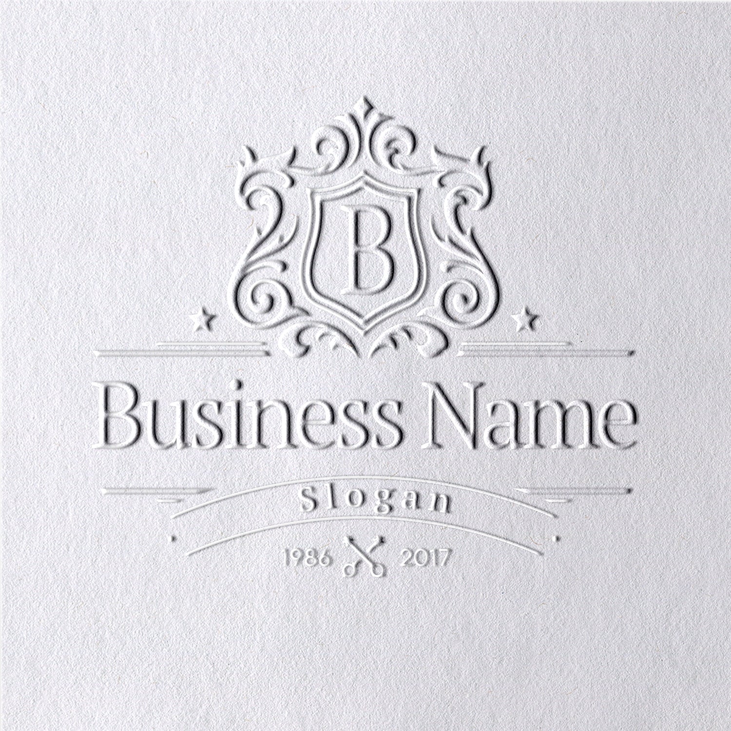 Chancela de Logótipo Personalizado - Estilo 12 121
