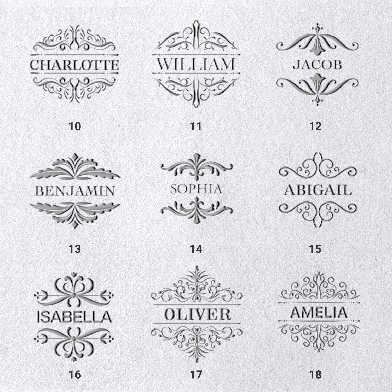 Custom Name Embosser (27 Designs) sku_21
