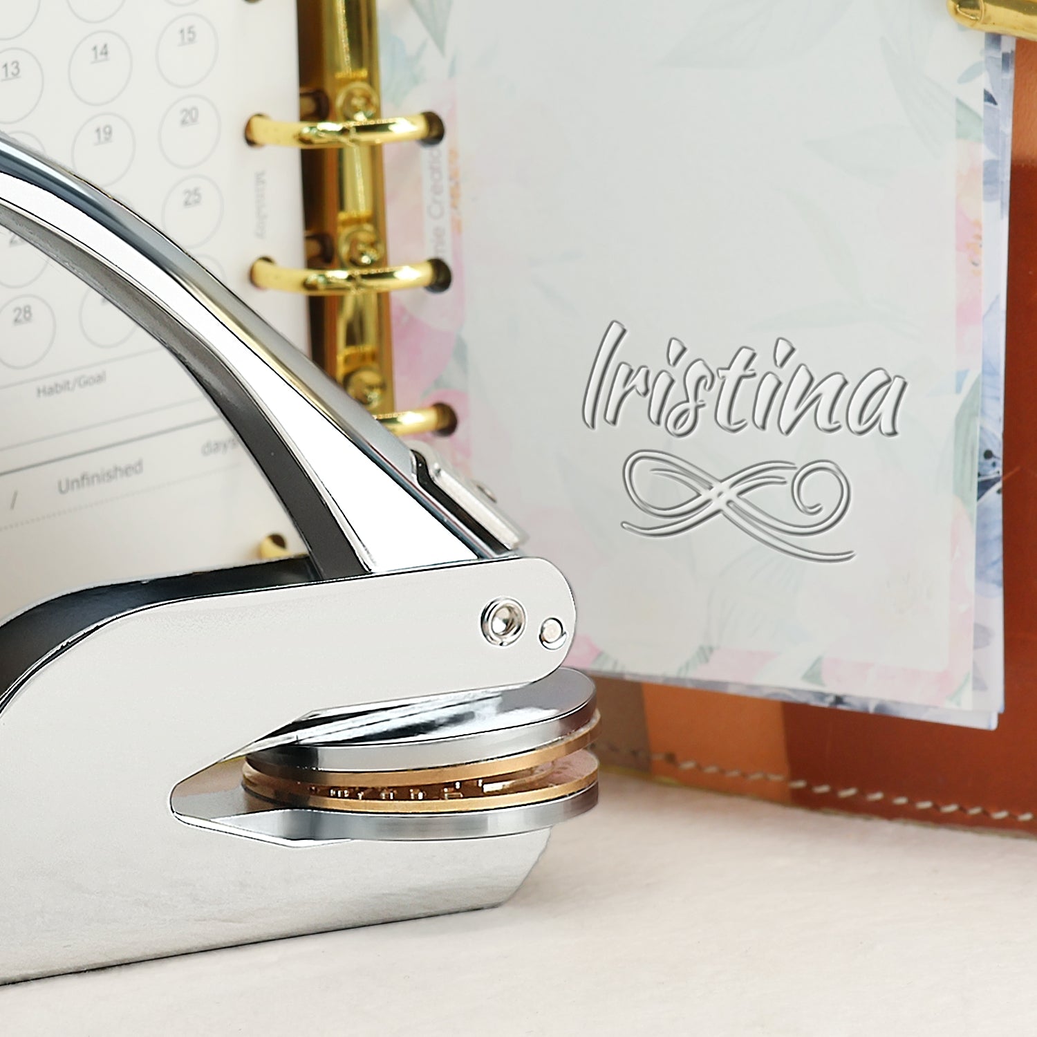 Chancela de Nome de Onda Personalizado 611