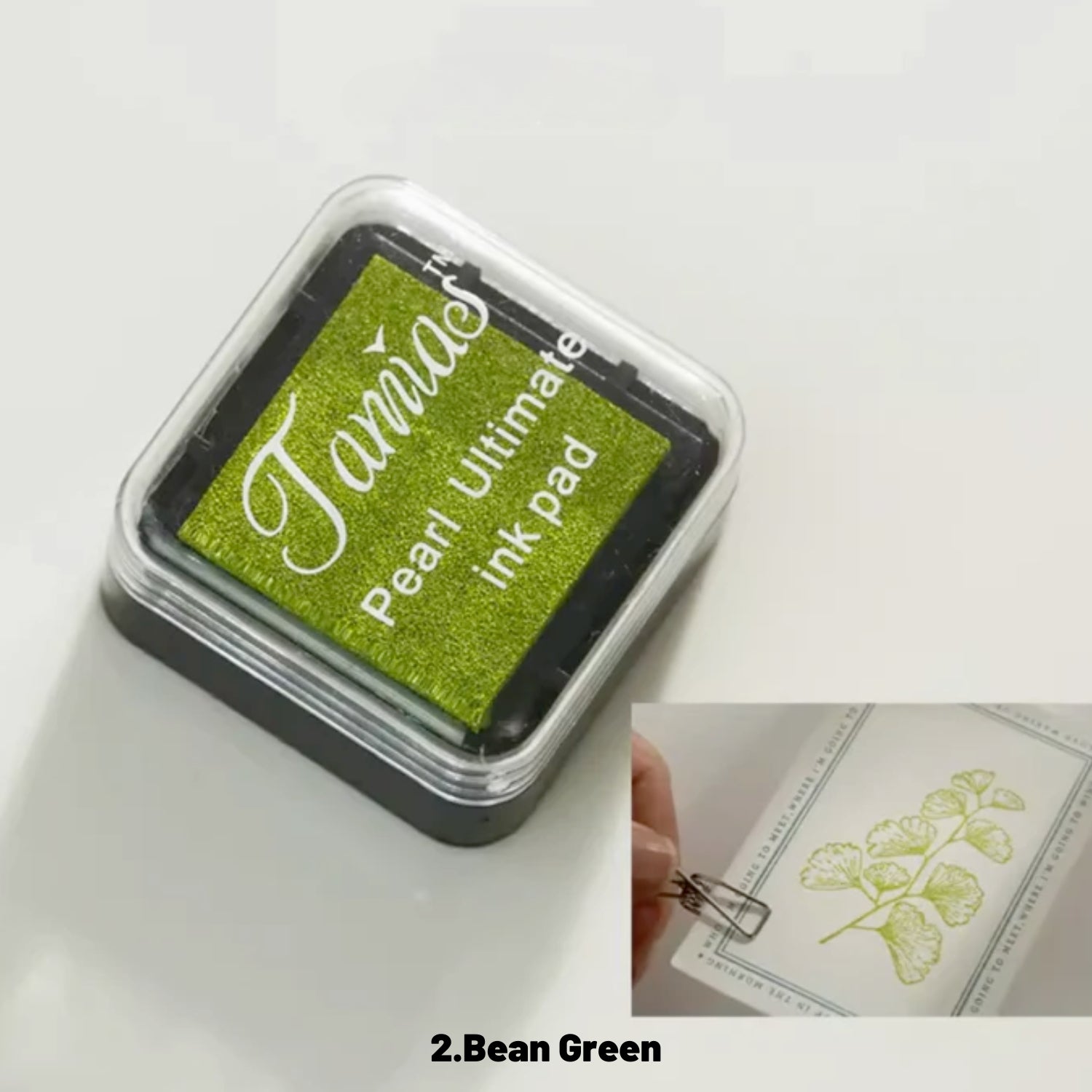 Almofada de Carimbo Perolado Mini Retro (8 Cores) 6