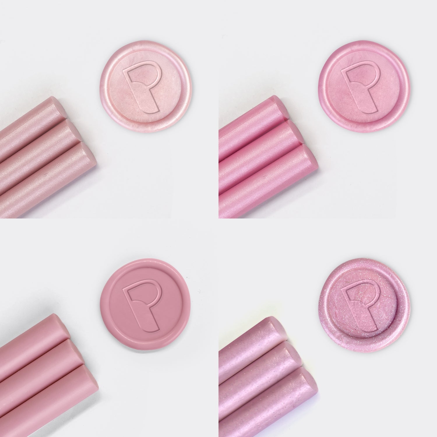 Conjunto de Bastões de Lacre Rosa (20 Pcs Aleatórios)11