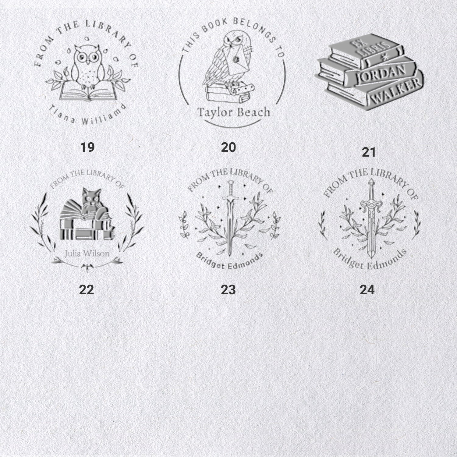 Chancela Personalizada de Livro Mágico31