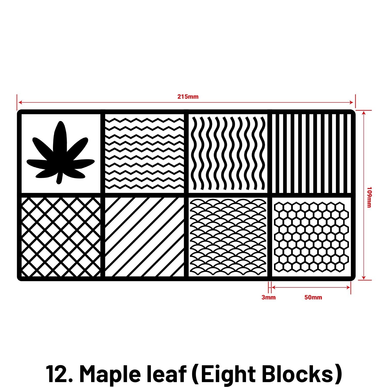 Basic Brass Ice Cube Plate520115