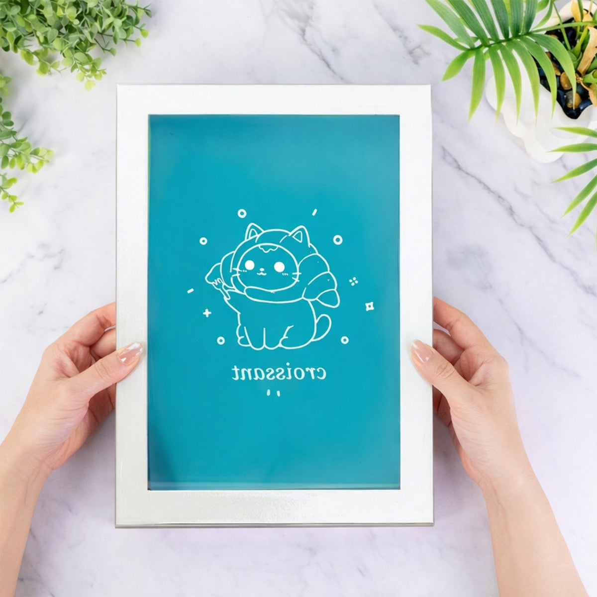 Moldura de Serigrafia de Alumínio Personalizado Pré-queimada1