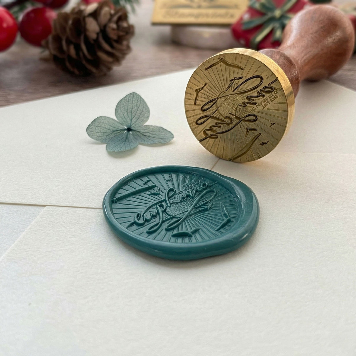 Mostra de Carimbo de Sinete de Lacre Personalizado Stamprints 1
