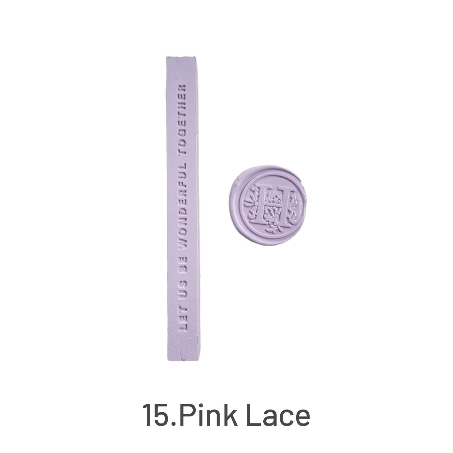 Bastão de Lacre de Sinete Mate Pastel sem Pavio15