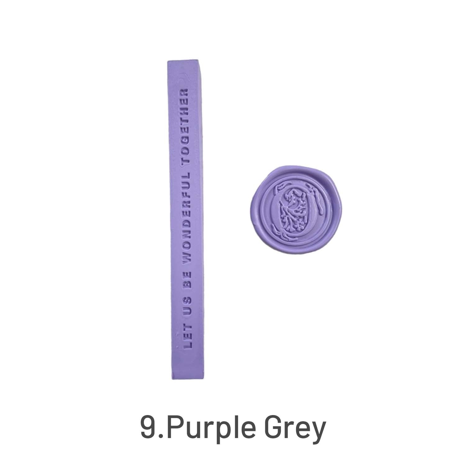 Bastão de Lacre Mate Pastel sem Pavio para Sinete9
