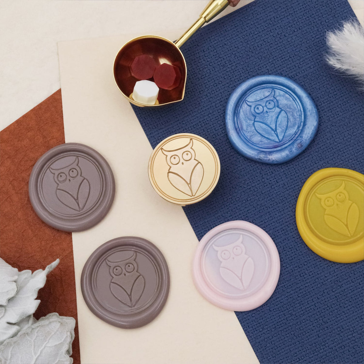 Stamprints Owl Wax Seal Stamp 2
