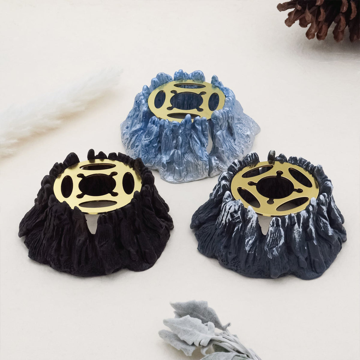 Stamprints Suporte para Colher de Lacre do Fogareiro para Lacre Vulcão 3