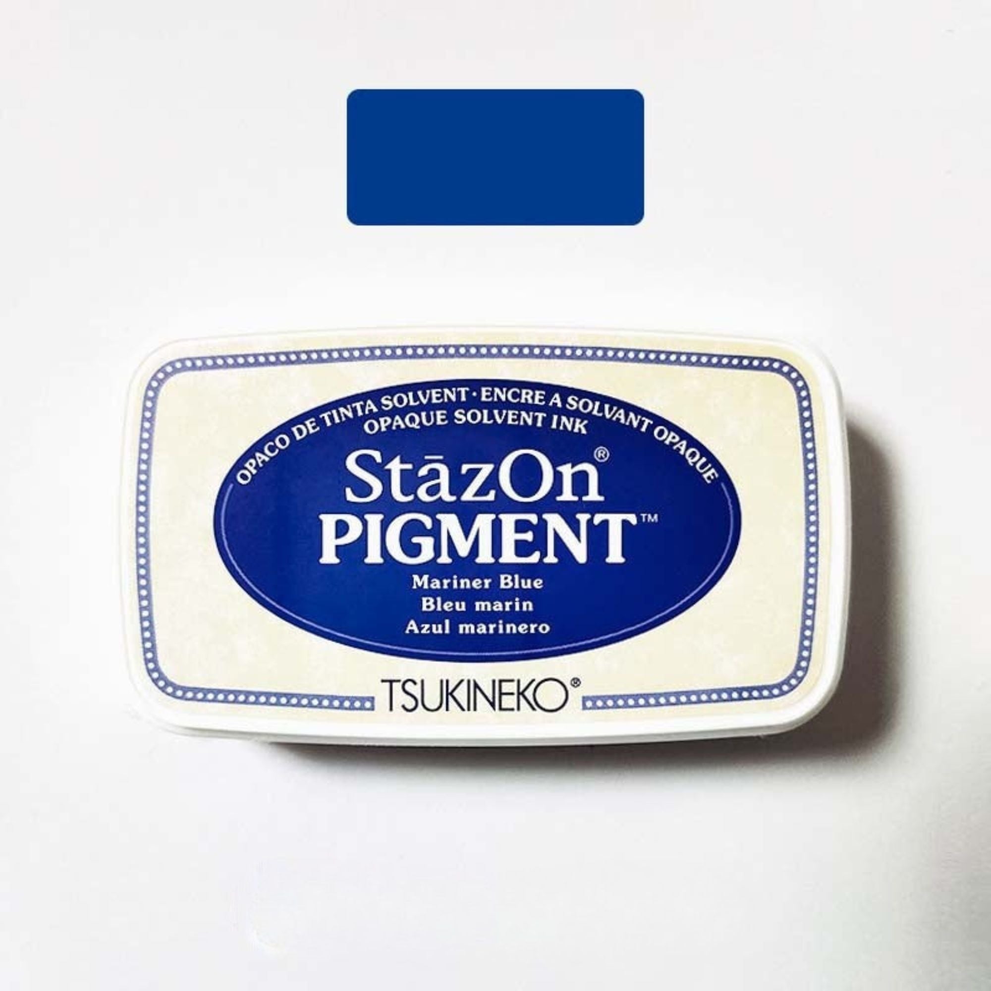 Almofada de Carimbo de Tinta Pigmentada de Secagem Rápida StazOn9